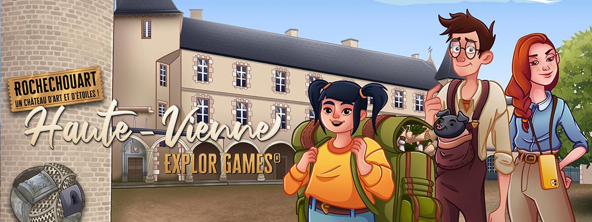 Haute-Vienne Explor Games - Rochechouart un château d'art et d'étoiles !