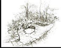 La fontaine du Buisson Blanc